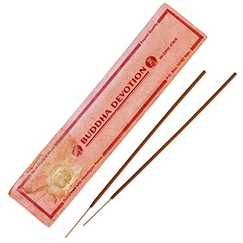 Bodhi® Premium Buddha Devotion Räucherstäbchen, aus Nepal, 100% natürlich & Bio,15 stück von BODHI