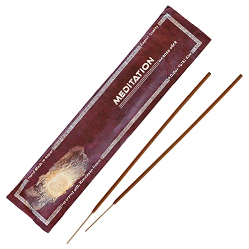 Bodhi® Premium Meditation Räucherstäbchen, aus Nepal, 100% natürlich & Bio,15 stück von BODHI