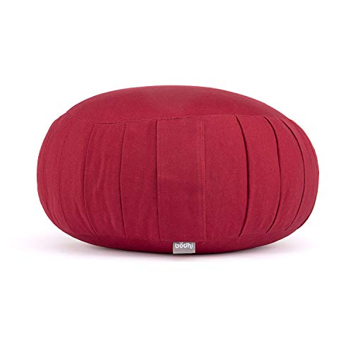 Bodhi Meditationskissen ZAFU ECO Kapok, Bordeaux von Bodhi