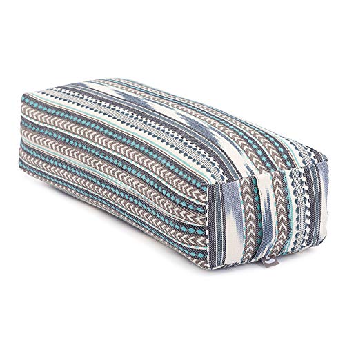Bodhi Salamba Bolster Ethno Collection | Eckiges Yogakissen mit Bio-Dinkelfüllung | Waschbarer Bezug aus 100% Baumwolle | Yogarolle für Yin Yoga, Pilates, Meditation | Ikat-Webart Bodhi Salamba Bolster Ethno Collection | Eckiges Yogakissen mit Bio-Dinkelfüllung | Waschbarer Bezug aus 100% Baumwolle | Yogarolle für Yin Yoga, Pilates, Meditation | Ikat-Webart von Bodhi