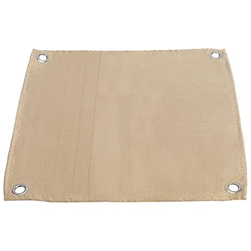 Bodhi2000 Feuerfeste Matte, Isolierung, feuerfeste Decke, Outdoor, Grill, Camping, Feuerstelle, Sicherheitsmatte 30 x 30 cm von Bodhi2000