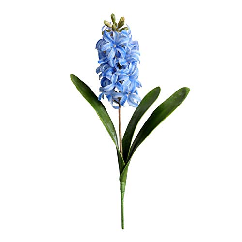 Bodhi2000 Künstliche Hyazinthe, Künstliche Narzisse Kunststoff Kunstblume Pflanze Topfpflanze DIY Handwerk Blume Dekoration Blau von Bodhi2000