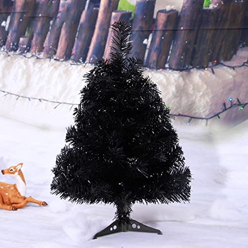 Bodhi2000 Künstlicher Weihnachtsbaum, 60 cm, 60 cm, Schwarz von Bodhi2000
