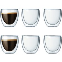 6er set doppelwandige gläser 8cl Bodum 4557-10-12 6er set doppelwandige gläser 8cl Bodum 4557-10-12 von Bodum
