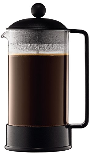 Bodum BRAZIL:,1548-01,Kaffeebereiter, AA88 Tassen,1 l, Schwarz von Bodum