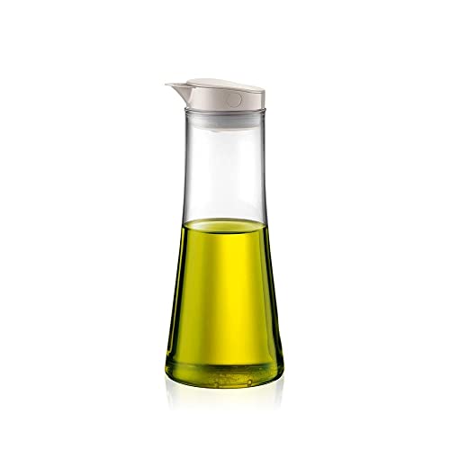 Bodum 11190-913S Bistro Öl- / Essigbehälter, Glas, Weiß/Transparent, 0.5 L, 9.7 x 9.5 x 20.7 cm, 1 Einheiten von Bodum