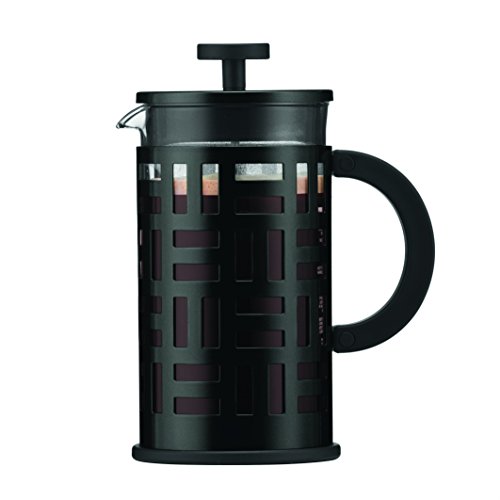 Bodum Cafetière à Piston, 1.0 l, Acier laqué Eileen Kaffeemaschine, 8 Tassen, 1,0 l, 963.9 g, schwarz, Edelstahl, 1 Litre Bodum Cafetière à Piston, 1.0 l, Acier laqué Eileen Kaffeemaschine, 8 Tassen, 1,0 l, 963.9 g, schwarz, Edelstahl, 1 Litre von Bodum