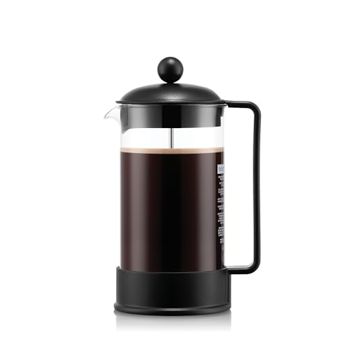 Bodum BRAZIL:,1548-01,Kaffeebereiter, AA88 Tassen,1 l, Schwarz von Bodum