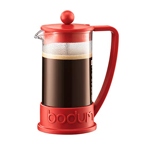 Bodum Brazil 10938-294 Kaffeebereiter 8 Tassen 1 l Rot von Bodum