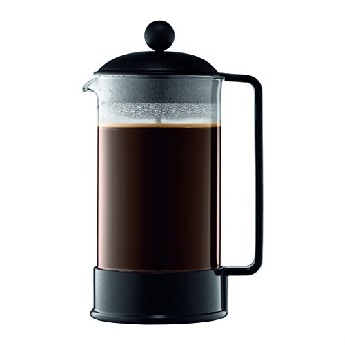 Bodum Brazil 8-Cup French Press Kaffeemaschine, 34 Unzen, Schwarz Bodum Brazil 8-Cup French Press Kaffeemaschine, 34 Unzen, Schwarz von Bodum