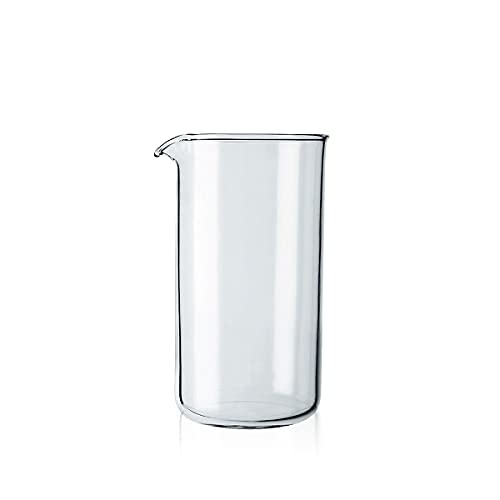 Bodum Ersatzbecher für Kaffeepresse aus Glas, durchsichtig (Fassungsvermögen für drei Tassen, 0,35 l, 12 oz) von Bodum