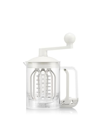 Bodum Pancake Teigmixer & Spender BISTRO Weiß – Integrierte Messfunktion – Einfaches Ausgießen, Robust – BPA-freier Kunststoff – Spülmaschinenfest Bodum Pancake Teigmixer & Spender BISTRO Weiß – Integrierte Messfunktion – Einfaches Ausgießen, Robust – BPA-freier Kunststoff – Spülmaschinenfest von Bodum