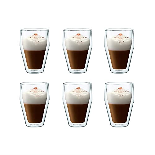 Bodum TILIS, Glas, durchsichtig, 6 Stück (1er Pack), 6 von Bodum