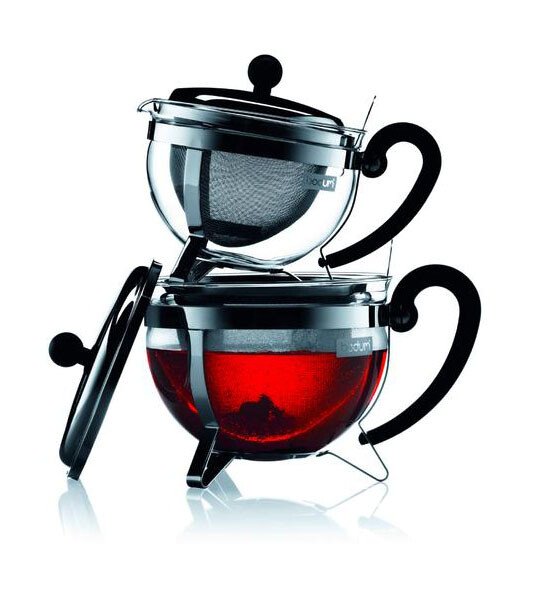 Bodum Teebereiter mit Metallsieb 1,0 l Chambord von Bodum