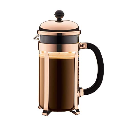 Bodum 1928-18 Chambord Kaffeebereiter, 1,0 L, 34 oz - Kupfer von Bodum