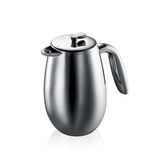 Bodum columbia Kaffeebereiter (Doppelwandig, Edelstahl, Spülmaschinengeeignet, 0,35 liters) shiny von Bodum