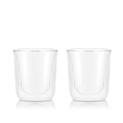 Bodum Douro 12124-10 Set mit 2 Sake-Gläsern, doppelwandig, 0,145 l von Bodum