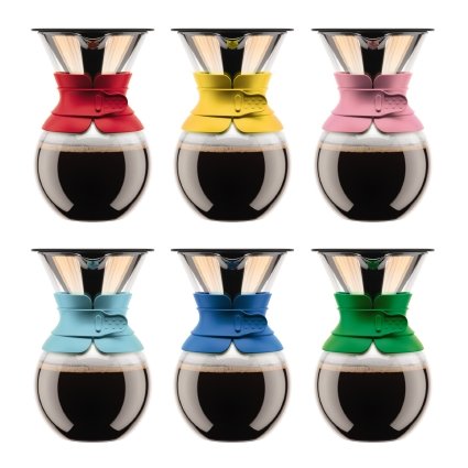 Kaffeebereiter POUR OVER Color 1,0 l von Bodum