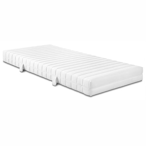 Bodyprotect Taschenfederkernmatratze Comfort Line 100x200 cm, Federkern orthopädische Matratze Härtegrad H2 mittelfest, Öko-Tex, ergonomische 7 Zonen Federkernmatratze, Höhe 16, Made in EU Bodyprotect Taschenfederkernmatratze Comfort Line 100x200 cm, Federkern orthopädische Matratze Härtegrad H2 mittelfest, Öko-Tex, ergonomische 7 Zonen Federkernmatratze, Höhe 16, Made in EU von Bodyprotect
