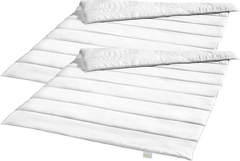 Bodyprotect Microfaserbettdecke Ecoline, Füllung: 100% Polyester (Mikrofaser), Bezug: 100% Polyester, 2er Set Bettdecken, 135x200 von Bodyprotect