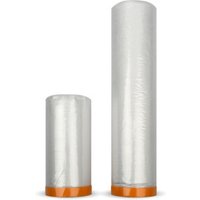 Böck Abdeckfolie Masker Tape mit Klebeband 240cm x 25m von Böck