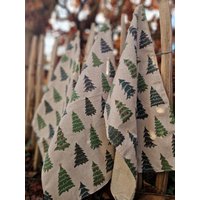 Geschirrtuch "Tannenbaum" 2 Stück von Boedabutik