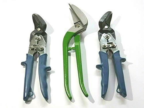 Profi Blechscheren 2x Ideal + 1x Pelikan Blechschere Dachdecker Klempner von Böhl Werkzeuge