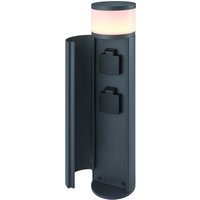 Böhmer LED-Licht/Energie-Poller 3000K IP54 anth 74022 von Böhmer