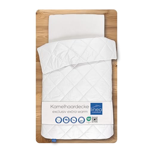 LINEA by böhmerwald Exclusive Kamelhaardecke extrawarm, 100% Kamelhaar, weiß, 200 x 200 LINEA by böhmerwald Exclusive Kamelhaardecke extrawarm, 100% Kamelhaar, weiß, 200 x 200 von linea