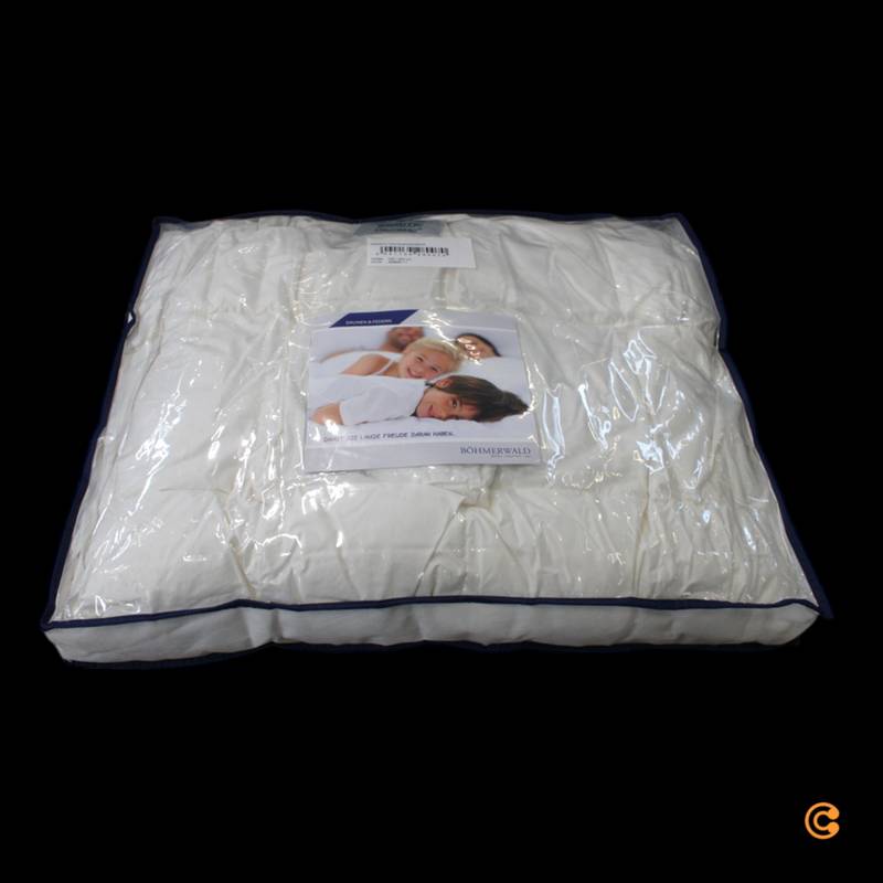 Böhmerwald Daunendecke Steppdecke 135 × 200 Cm 100 % Gänsedaunen Bettdecke Decke B-Ware von Böhmerwald
