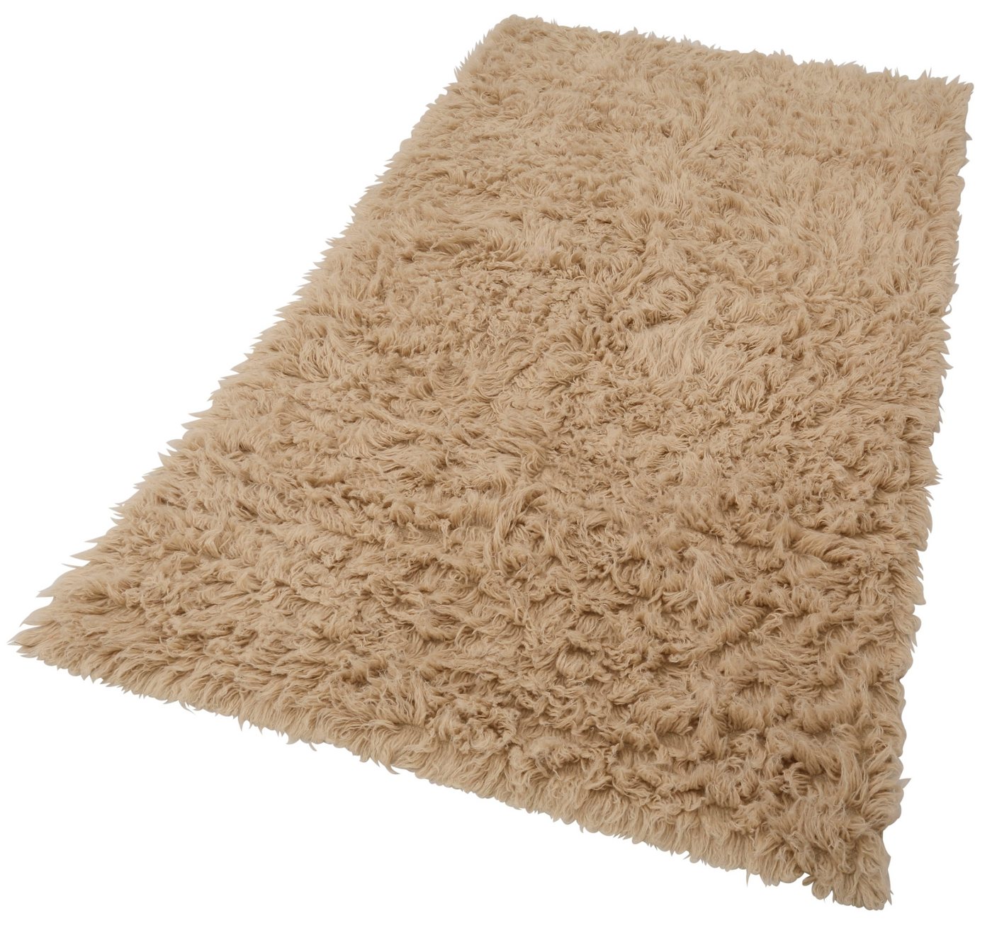 Wollteppich Flokati 1500 g, Böing Carpet, rechteckig, Höhe: 60 mm, Handweb Teppich, Uni-Farben, reine Wolle, handgewebt von Böing Carpet