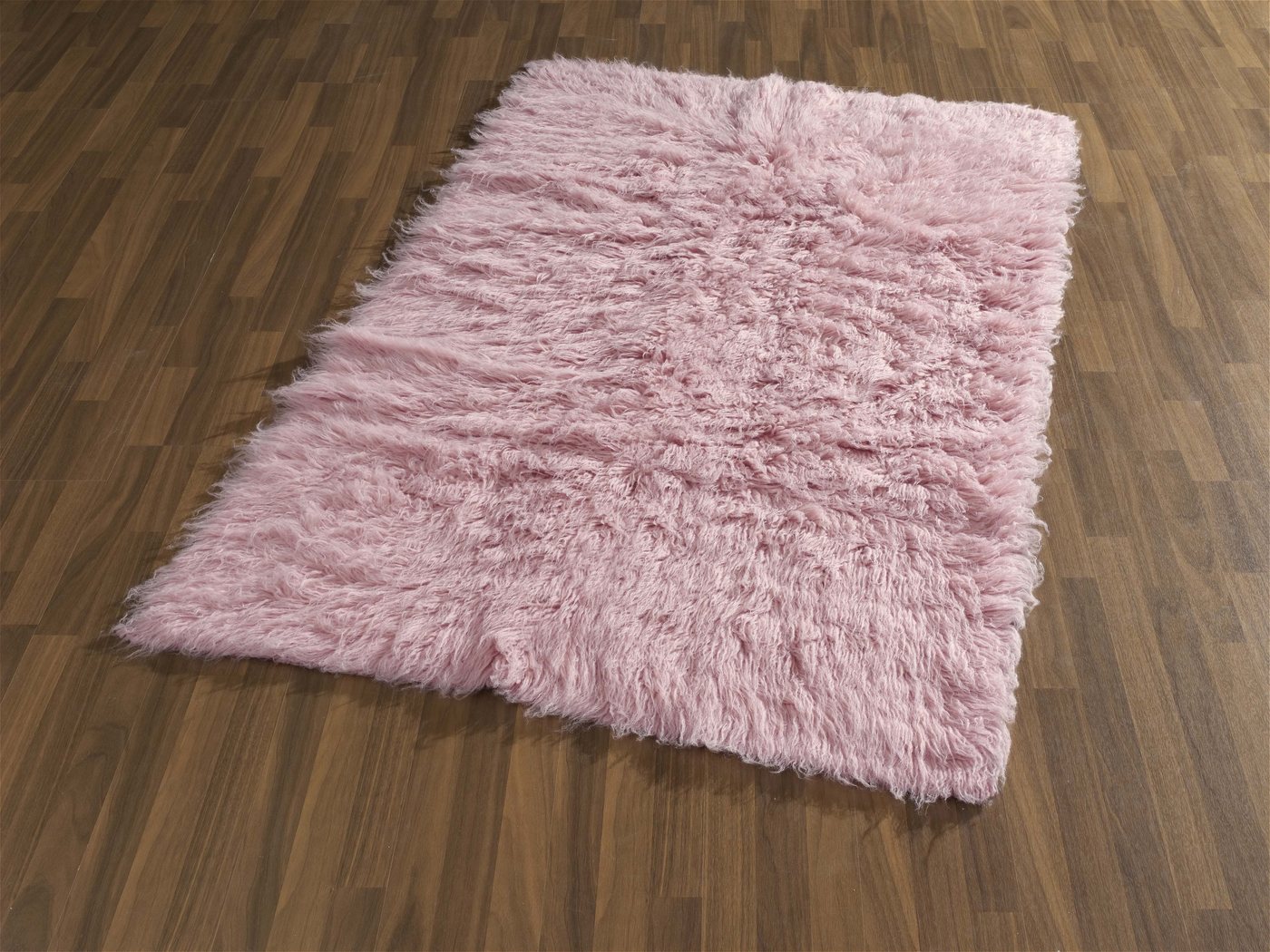 Wollteppich Flokati 1500 g, Böing Carpet, rechteckig, Höhe: 60 mm, Handweb Teppich, Uni-Farben, reine Wolle, handgewebt von Böing Carpet