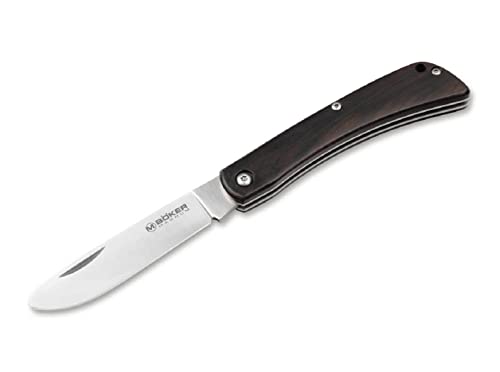 Böker Magnum Kids Folder Ebony Taschenmesser 440B/Ebenholz Braun, Klingenlänge: 8,30 cm, 01RY137 von Böker