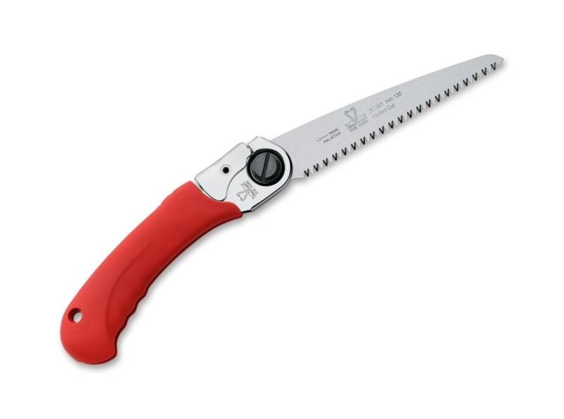 Böker Manufaktur Solingen Strauchmesser Due Cigni 2C 361/13 Rot, Klappsäge mit TPR Griff von Böker Manufaktur Solingen
