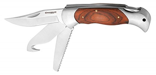 Böker Magnum CLASSIC HUNTER Taschenmesser Klappmesser Säge Survival Messer Rettungsmesser von Böker Plus