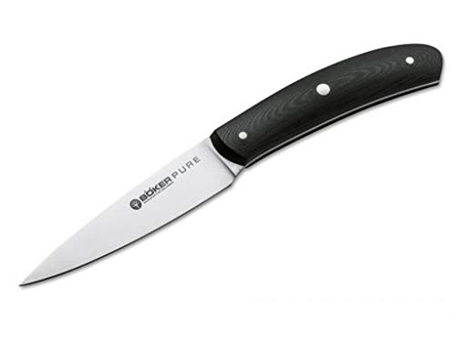 Böker 131479 Pure CPM Kochmesser Schälmesser, Stahl, schwarz von Böker