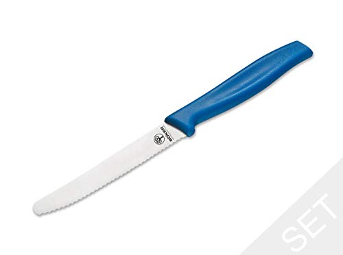 Böker Brötchenmesser Blau Set 6 Stück von Böker