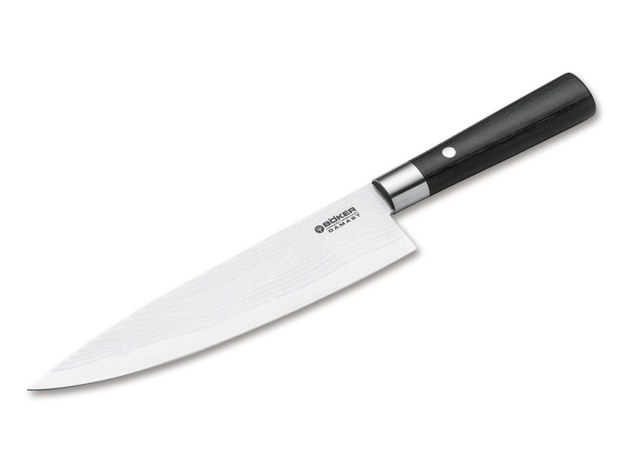 Böker Kochmesser Böker Chefmesser Damast Black Groß, Böker Chefmesser Damast Black Groß von Böker