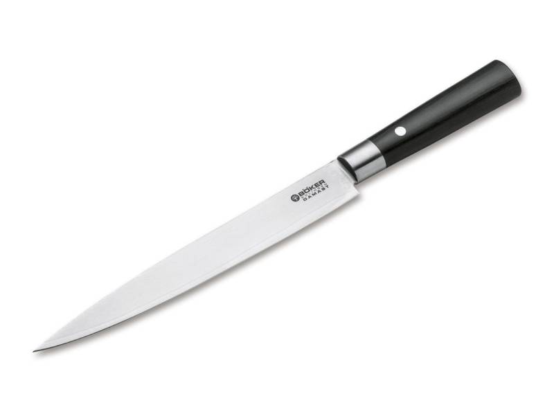 Böker Schinkenmesser Böker Damast Black Schinkenmesser, Schichtholzgriff, Böker Damast Black Schinkenmesser, Schichtholzgriff von Böker