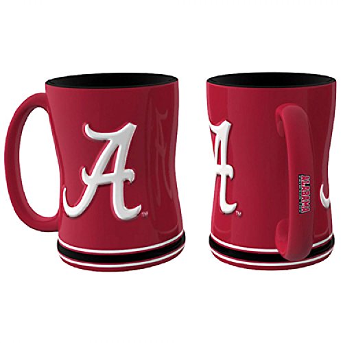 Boelter Brands Alabama Crimson Tide Relief Tasse, 425 ml, Kardinal von Boelter Brands