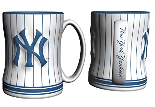 Boelter Brands Coffee Mug New York Yankees Kaffeetasse, 400 ml, Teamfarbe, 14 OZ von Boelter Brands