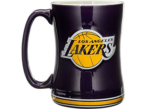 Boelter Brands NBA 276606 Kaffeebecher Los Angeles Lakers, Team Color, 400 ml von Boelter Brands