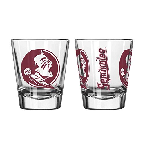 Florida State Seminoles NCAA Gameday Schnapsglas, 57 ml, transparent von Boelter