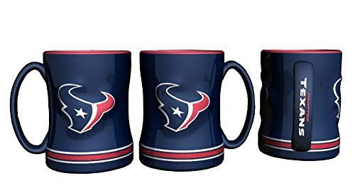 NFL Sculpted Kaffeetasse, 425 ml, Houston Texans NFL Sculpted Kaffeetasse, 425 ml, Houston Texans von Boelter