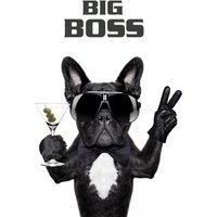 Bönninghoff Keilrahmenbild Big Boss Hund von Bönninghoff