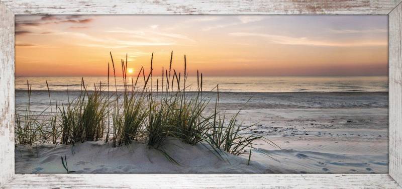 Bönninghoff Bild mit Rahmen Strand, Sonnenuntergang, (1 St) von Bönninghoff