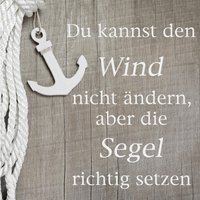 Bönninghoff Keilrahmenbild Spruch B/H/L: ca. 35x2x35 cm von Bönninghoff