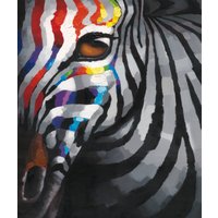 Bönninghoff Leinwandbild "Zebra", (1 St.) von Bönninghoff