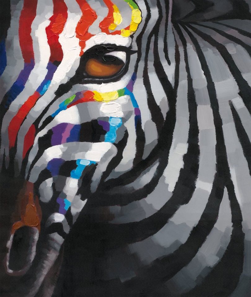 Bönninghoff Leinwandbild Zebra, (1 St) von Bönninghoff