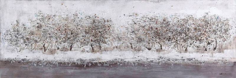 Bönninghoff Ölbild Ölgemälde, Wald, (1 St), handgefertigt von Bönninghoff